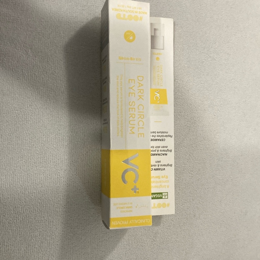 Ootd Dark Circle Eye Serum Vitamin C Niacinamide Brightening Concentrated 1.05oz